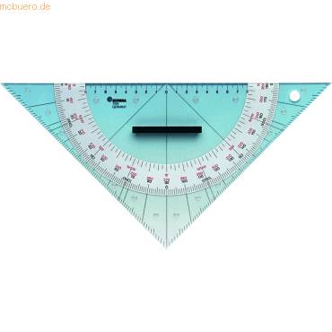 Kursdreieck 324mm transparent-0
