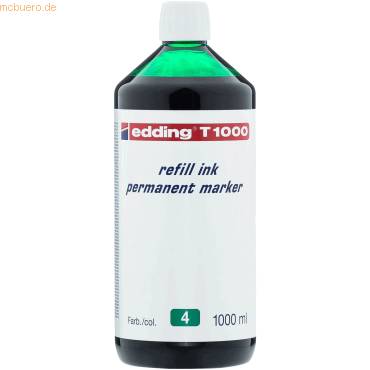 Nachfülltinte edding T 1000 für edding Permanentmarker 1000ml grün-0