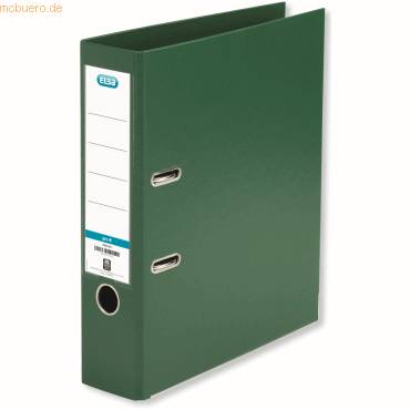 Ordner A4 smart 80mm PP/PP grün-0