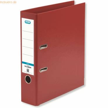 Ordner A4 smart 80mm PP/PP rot-0