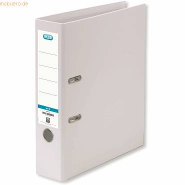 Ordner A4 smart 80mm PP/PP weiß-0