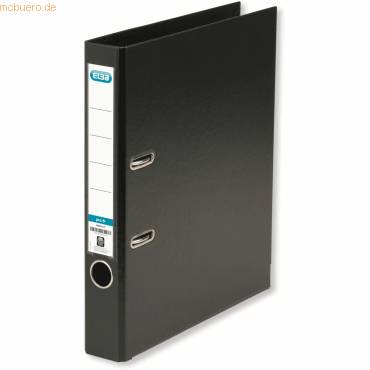 Ordner A4 smart 50mm PP/PP schwarz-0