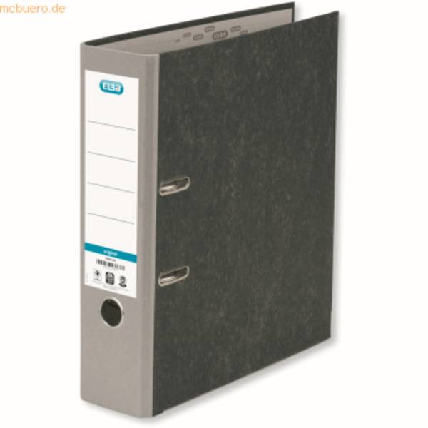 Ordner smart Wolkenmarmor A4 80mm grau