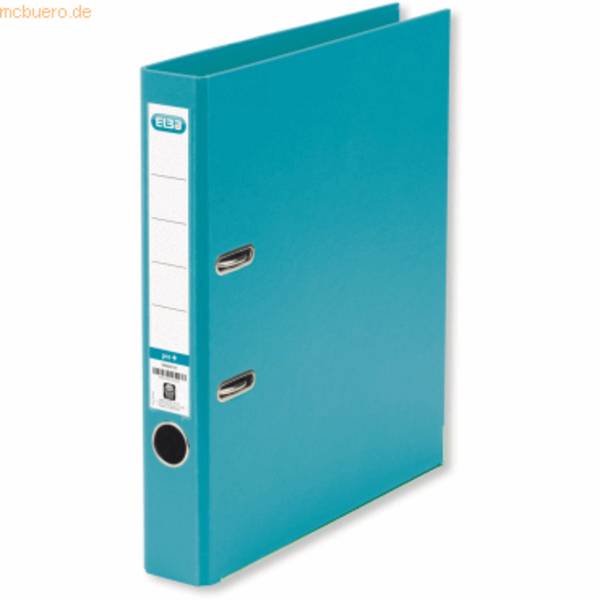 Ordner smart PP/PP A4 285x318mm 5cm türkis