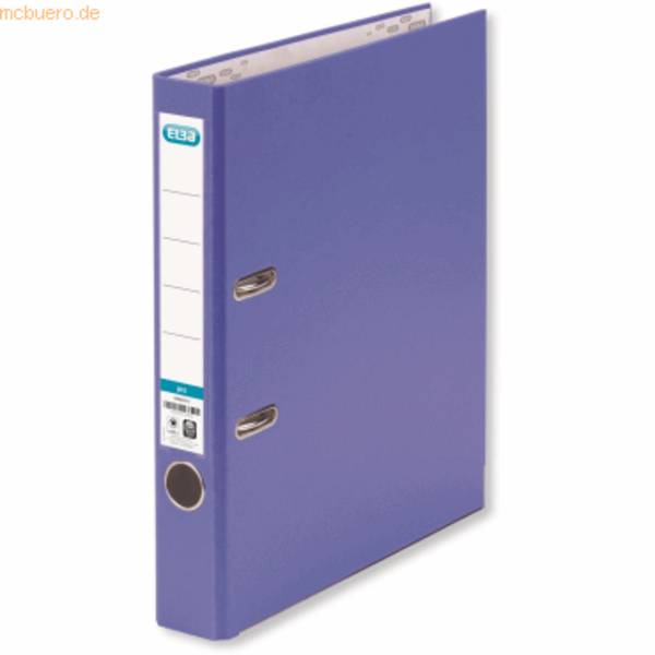 Ordner smart PP/Papier A4 285x318mm 50mm ozeanblau