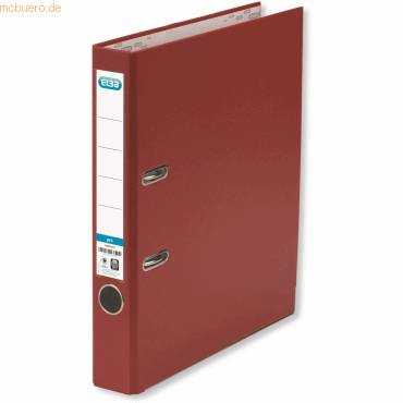 Ordner smart PP/Papier A4 285x318mm 50mm bordeaux-0