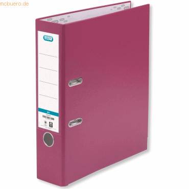 Ordner smart PP/Papier A4 285x318mm 8cm pink-0