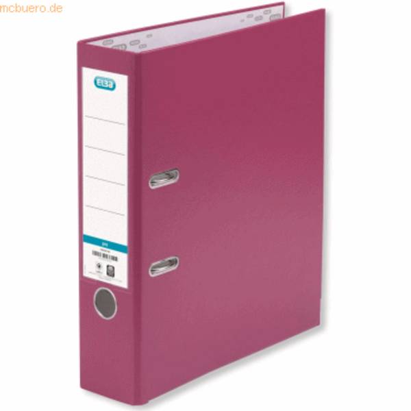 Ordner smart PP/Papier A4 285x318mm 8cm pink