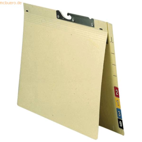 Pendelhefter spektral A4 Amtsheftung Kraftkarton (RC) 230g/qm chamois