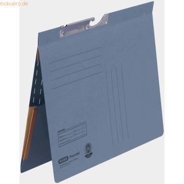 Pendelhefter kfm. Heftung mit Dehntasche Manilakarton blau-0