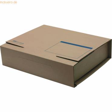 Ordner-Versandbox tric system 293x357x91mm naturbraun-0