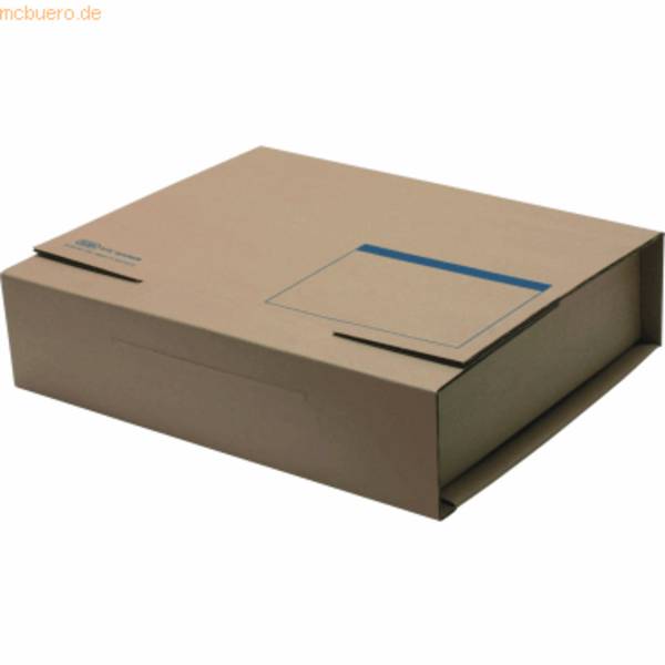 Ordner-Versandbox tric system 293x357x91mm naturbraun