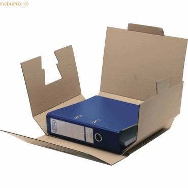 Ordner-Versandbox tric system 293x357x91mm naturbraun-1