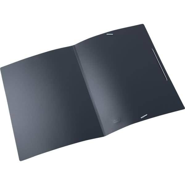 Eckspanner A4 PP anthrazit-1