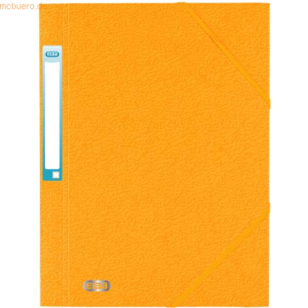 Eckspannermappe Eurofolio Prestige A4 Spezialkarton 600 g/qm gelb