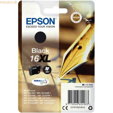 Tintenpatrone Epson T1631 schwarz-0