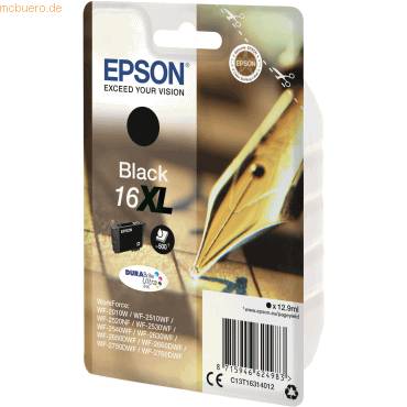 Tintenpatrone Epson T1631 schwarz-1
