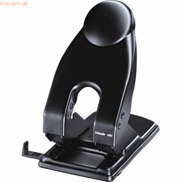 Locher D60 60 Blatt mit Anschlagschiene schwarz-0