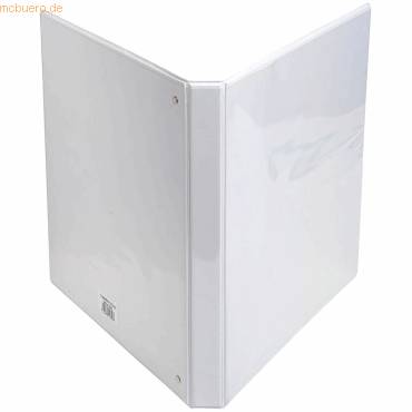 Präsentationsringbuch Kreacover A5 20mm 2 Ringe weiß-1