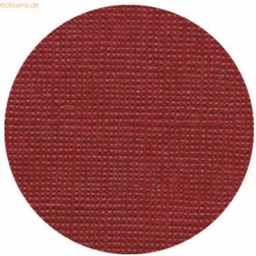 Bewerbungsmappe 3-teilig 2 Klemmen Leinenstruktur bordeaux-1