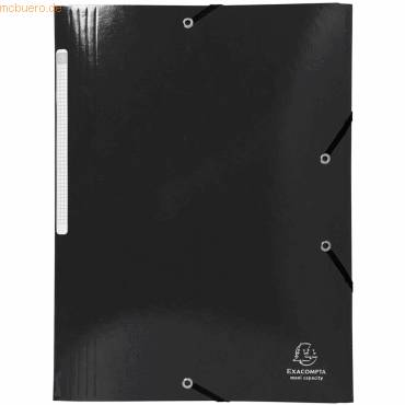 Eckspanner Iderama A4 425g/qm schwarz-0
