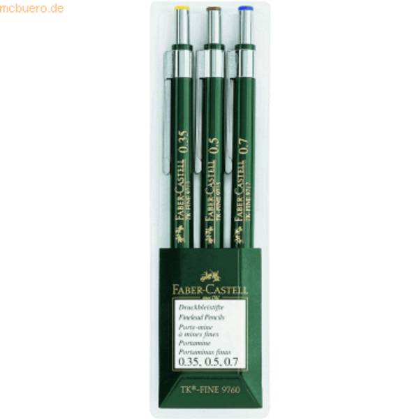 Druckbleistift TK-Fine 0,35-0,7mm 3St. - Artikel: 307018899