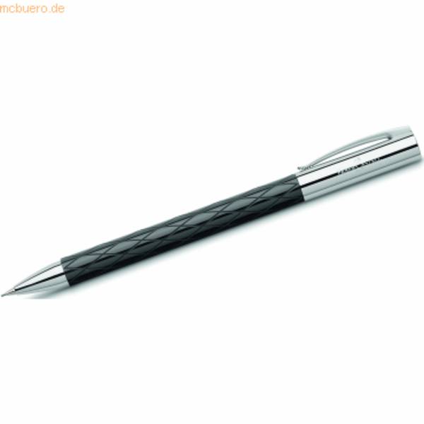 Drehbleistift Ambition Rhombus schwarz 0,7mm B im Geschenketui