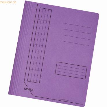 FALKEN Schnellhefter Karton A4 violett