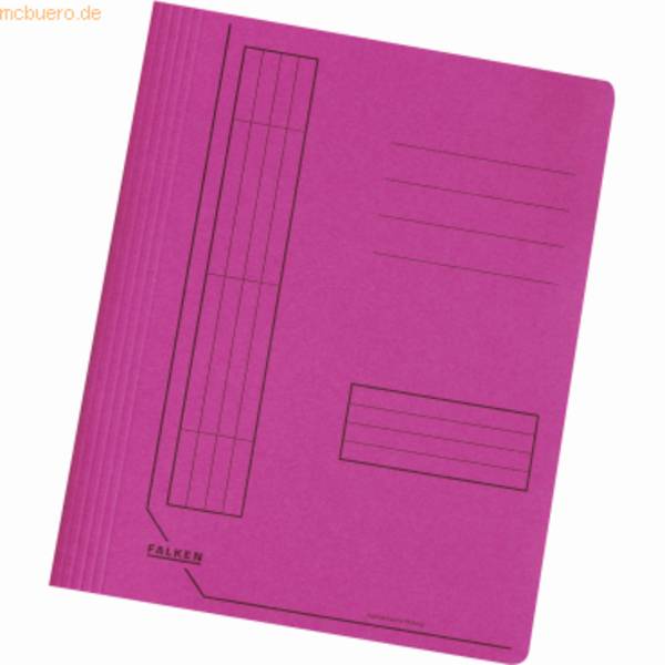 FALKEN Schnellhefter Karton A4 pink