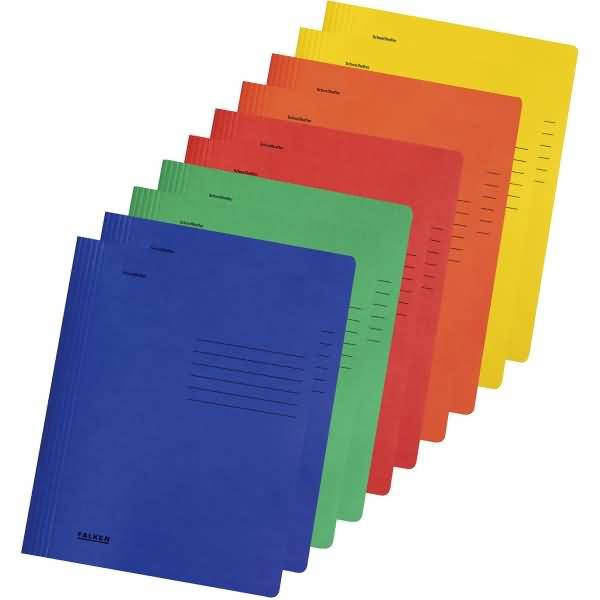 Schnellhefter A4 Manila-RC-Karton 240g/qm intensivfarben sortiert-1