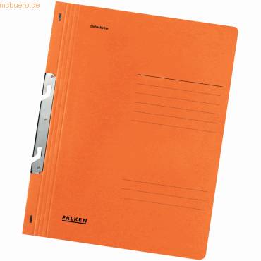 Einhakhefter A4 Manila-RC-Karton 250g/qm 1/1 Vorderdeckel Amtsheftung orange-0