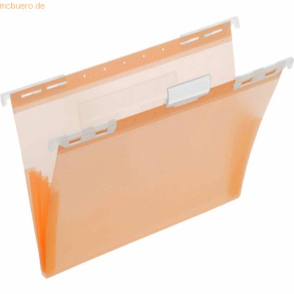 Hängemappe A4 PP orange transluzent