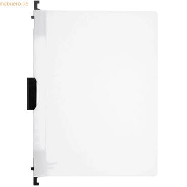 Combi-Clip-Mappe A4 PP transluzent weiß-0