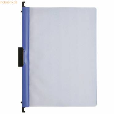 Combi-Clip-Mappe A4 PP transluzent blau