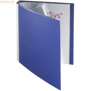 FOLDERSYS - Sichtbuch blau mit 40 Hüllen-0