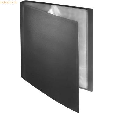 Sichtbuch flexibel A4 50 Hüllen PP schwarz-0
