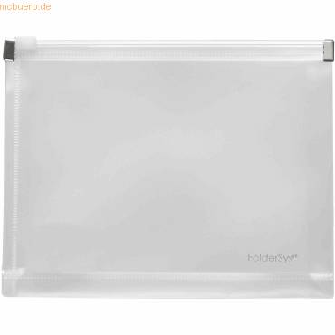 Gleitverschlusstasche A3 PP Falte 30mm farblos transluzent-0