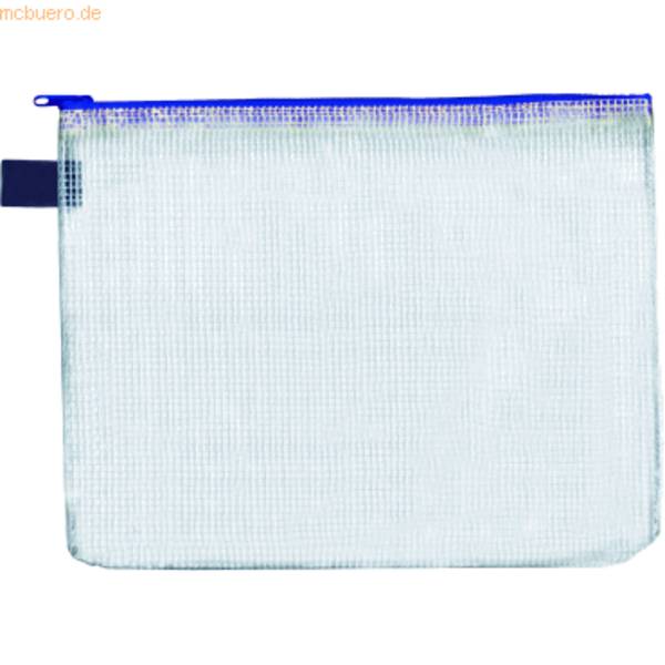 FOLDERSYS - PVC-Sammelbeutel/Kleinkrambeutel A4 transparent mit Reißverschluss