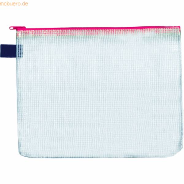 FOLDERSYS - PVC-Sammelbeutel/Kleinkrambeutel B6 transparent mit Reißverschluss