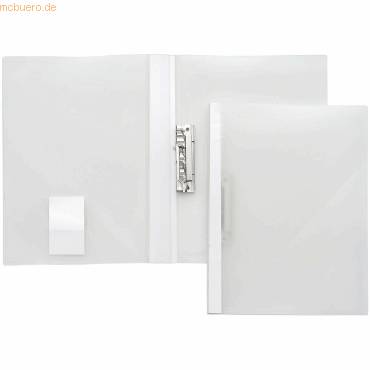 Klemmhebelmappe A4 PP farblos transluzent-0