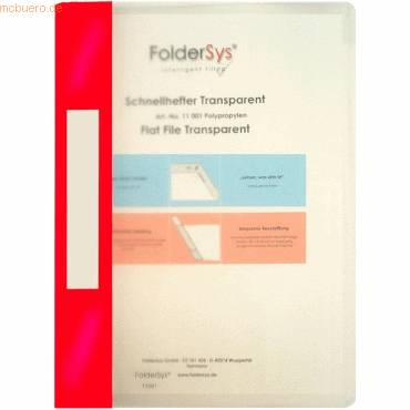 Sichthefter A4 PP transparent/bordeauxrot-0