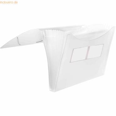 FOLDERSYS - Fächermappe 12 Fächer transparent-0
