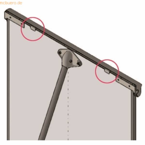 Blockhalter für EL-FC VE=2 Stück Blockhalter-Zapfen