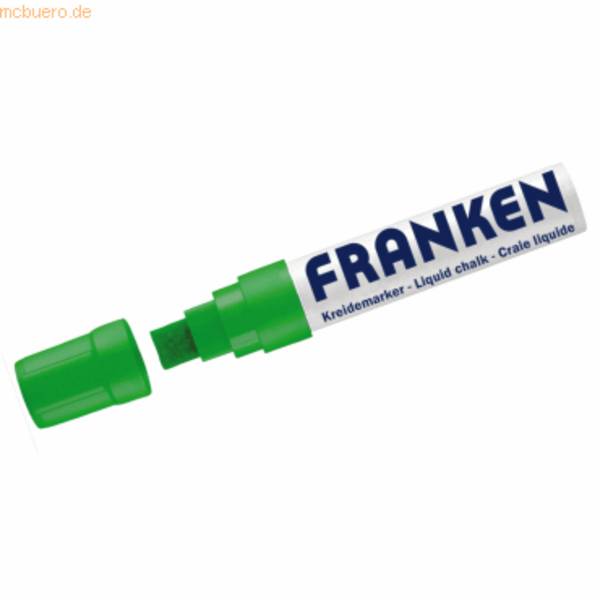 Kreidemarker Jumbo - weiß - grün