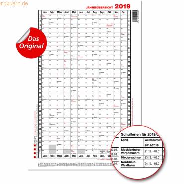 Jahresübersicht A4 12 Monate Kalendarium 2027-0