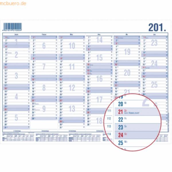 Tafelkalender A5 12 Monate Kalendarium 2027