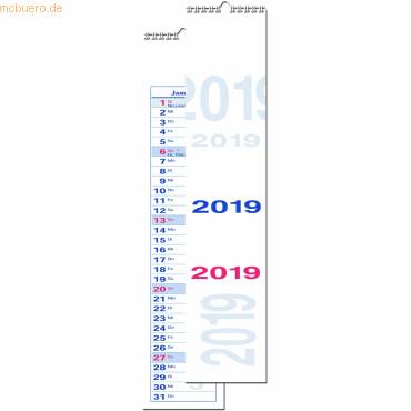 Streifenkalender Kalendarium 2027-0