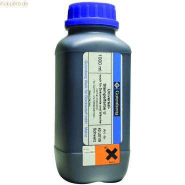 Stempelfarbe Universal 1l schwarz-0