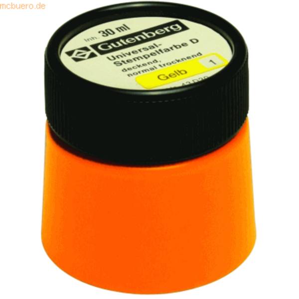 Stempelfarbe Universal D 30ml gelb