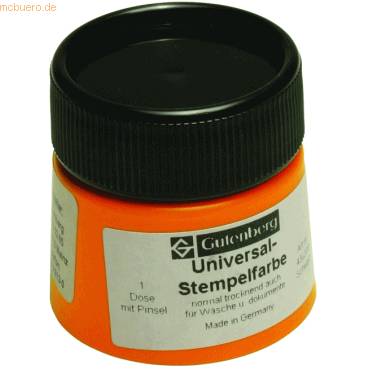 Stempelfarbe Universal S 30ml schwarz-0